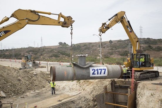 The Carlsbad Desal Plant - pipeline project completion!
